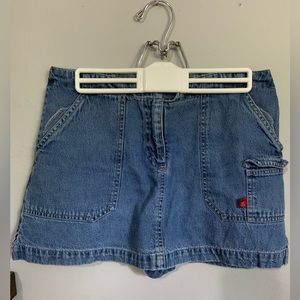 Denim Skort